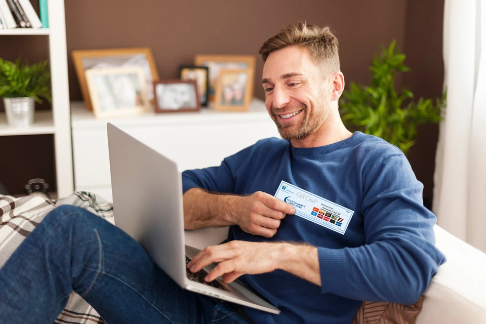 Digital gift cards for employees