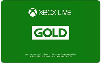 Xbox Live Gold Gift Card