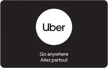 Uber Gift Card