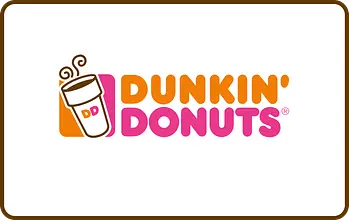 Dunkin' Donuts Gift Card