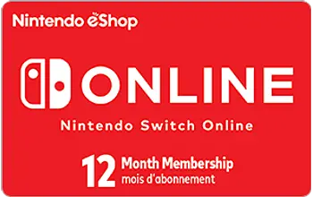 Nintendo Switch Online Gift Card