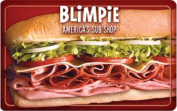 Blimpie Gift Card