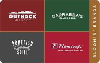 Bloomin' Brands Gift Card