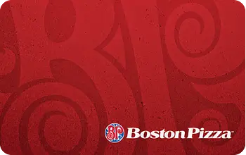 Boston Pizza Gift Card