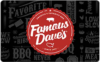 Famous Dave's Gift Card