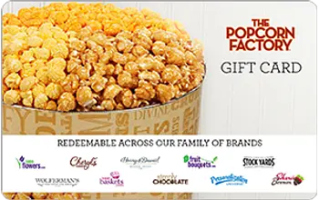 The Popcorn Factory Gift Card