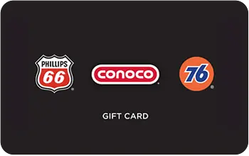 Phillips 66 - Conoco - 76 Gift Card