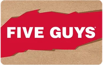 Five Guys Gift Card